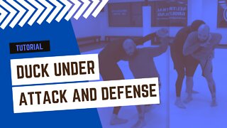 Duck Under ATTACK AND DEFENSE Tutorial - Standing in BJJ