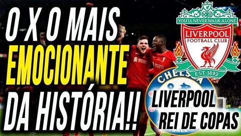 UM dos MAIORES 0 X 0 da HISTÓRIA!! CHELSEA merecia UM desfecho...| KLOPP bate MAIS um RECORDE !!