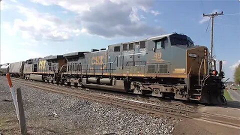CSX B773 Loaded Ethanol Train from Sterling, Ohio April 15, 2023