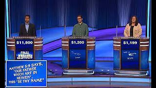 The Bible Stumps Jeopardy