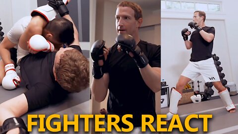 UFC Fighters react to Mark Zuckerberg's MMA training footage (Conor McGregor, Volkanoski, Burns)