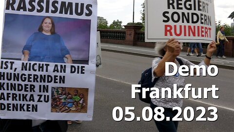 Demo Frankfurt 05.08.2023