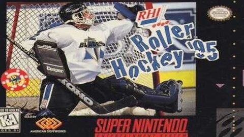 UNRELEASED PROTOTYPE: RHI '95: Roller Hockey International for the SNES - Axed Because It Was Dumb