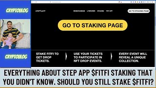Everything About Step App $FITFI Staking That You Didn't Know. Should You Still Stake $FITFI?