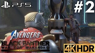 Marvel's Avengers: War for Wakanda Campaign Part 2 | PS5, PS4 | 4K HDR (No Commentary Gaming)