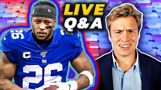 Answering All Fantasy Football Questions ! (Live)