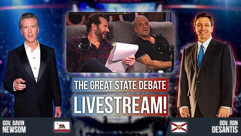 DeSantis Vs. Newsom | The Great State Debate LIVESTREAM