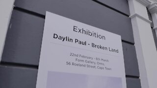 SOUTH AFRICA - Cape Town - Daylin Paul's Broken Land exhibition (Video) (tjz)