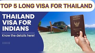 Top 5 Long Visa Options For Thailand | Bangkok | Indian in Thailand | Student Visa | ED visa | Hindi