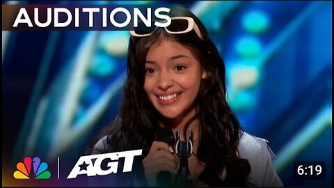 Summer Rios WOWS Simon Cowell with _Something in the Orange_ Auditions _ AGT 2023