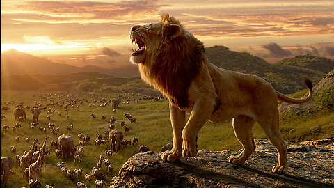 "Roaring Majesty: Witness the Fierce Power of Lions!"