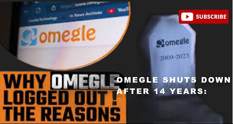 Omegle Shuts Down After 14 Years: A Farewell to the Random Chat Pioneer #omegle #funny #comedy