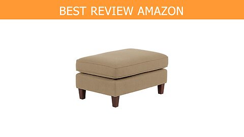 Stone Beam Blaine Modern Ottoman Review