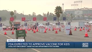 FDA expected to approve COVID vaccine for kids