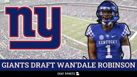 Wide Receiver Wan’Dale Robinson To Giants With Pick #43 Of 2022 NFL Draft - Highlights Discussion