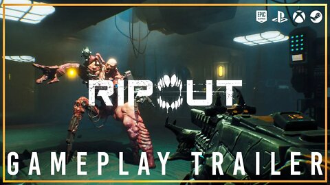 RIPOUT - NEW CO-OP HORROR SCI-FI GAME ( All Trailer ) HD