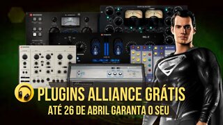 Plugins Alliance Grátis Até 26 de Abril Corre lá Garanta o Seu