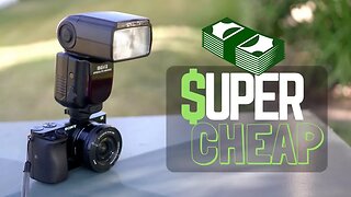 A Super Cheap Flash for the Sony A6000