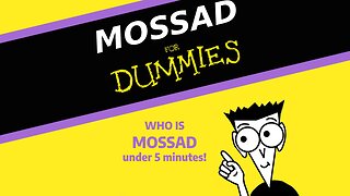 WHO IS MOSSAD?