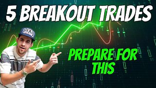 5 Breakout Trades This Week