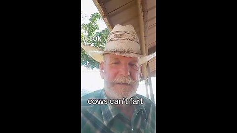 Climate change Hoax Cows can't fart