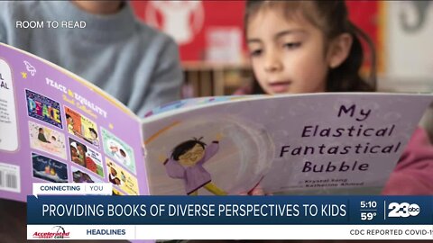 Providing books of diverse perspectives to kids