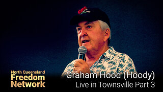 GRAHAM HOOD (HOODY) LIVE IN TOWNSVILLE Part 3