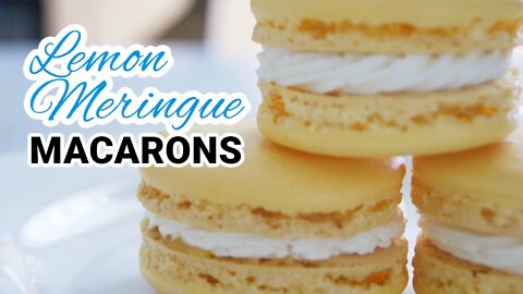 How to Make Lemon Meringue Macarons at Home