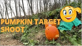 Pumpkin 🎃 target 🎯 practice