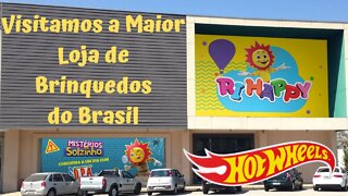 Visitamos a maior Loja de Brinquedos do Brasil muito hot wheels e miniaturas top demais