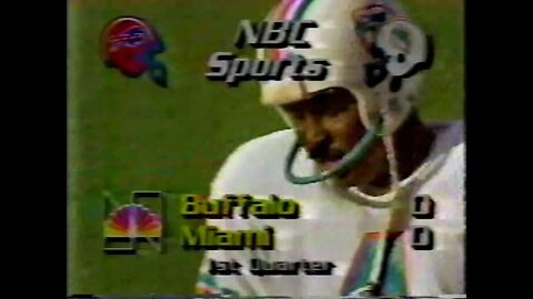 1984-10-28 Buffalo Bills vs Miami Dolphins