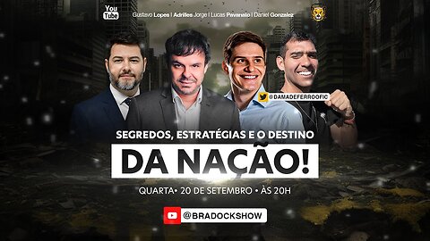 Bradock Show - 20/09/23 - Adrilles, Pavanato, Gustavo Lopes e Daniel Gonzalez (Dama de ferro)