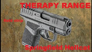 Springfield Hellcat Field Strip on Therapy Range #Rumbleonlycontent