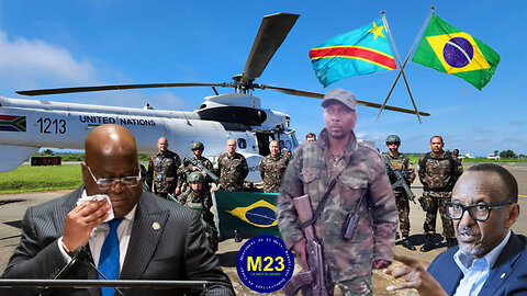 President of DRC annonces bad news for M23 now and crying in fort of president of Brazil