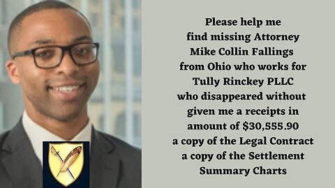 Tucker Carlson Foxnews - Searching For Missing Attorney Mike C. Fallings Esq Who disappeared Did not provided Completed Legal Services Paid In Advance 1.5 Million Pesos - US Supreme Court Complaints March 2023 - Tully Rinckey PLLC - Tully Legal - PBBM