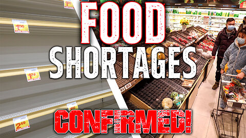 💥Food SHORTAGES Confirmed!💥Here's WHY!