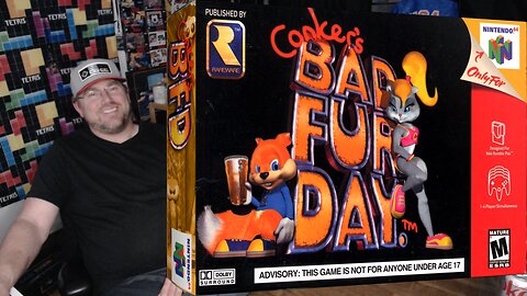 Let's Play Conker's Bad Fur Day, picked via donation by @THEWEAPON95.