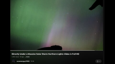 Overhead auroras in SW Wisconsin 240512