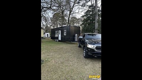 2022 - 8.5' x 30' Food Concession Trailer with Full Bathroom and Bedroom for Sale in Georgia