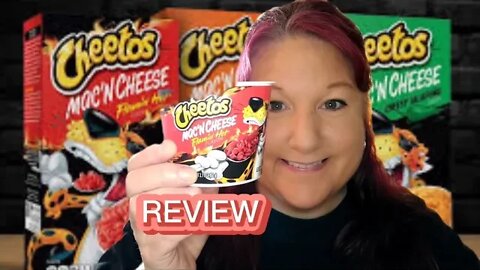 Review @Cheetos Mac'nCheese Flamin Hot Flavor