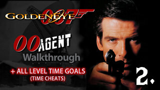 Goldeneye 007 [XBOX 360] - 00 Agent Gameplay / All Time Cheats Levels (Part.2)
