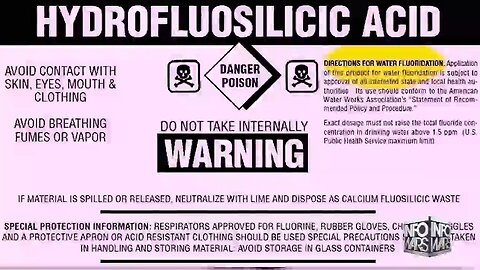 Awakened👀America🗽Sneers🤨At👉The Fluoride👀Propaganda💥🔥😎