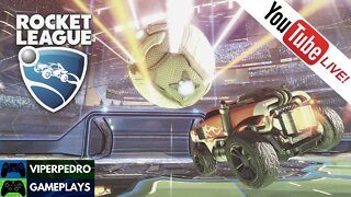 [LIVE] ROCKET LEAGUE | Jogando pela Epic Games! Futebol com carros ao vivo!