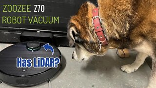 ZOOZEE Z70 Robot Vacuum Cleaner - It Also Mops!