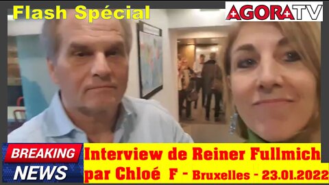 Breaking News ! Interview of Reiner Fullmich / Interview de Chloé