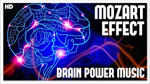 3 Hours Classical Music For Brain Power - Mozart Effect