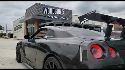 North Houston GTR car meet at Woodsons Local Tap