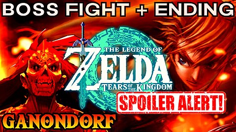 Zelda: TOTK Final Boss Fight + Ending (SPOILERS)