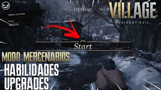 RESIDENT EVIL 8 VILLAGE: Modo Mercenário (Habilidades e Upgrades)