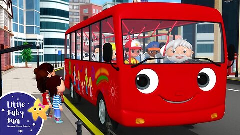 Wheels On The Bus + Street Vehicles Nursery Rhyme for Kids by Speedies